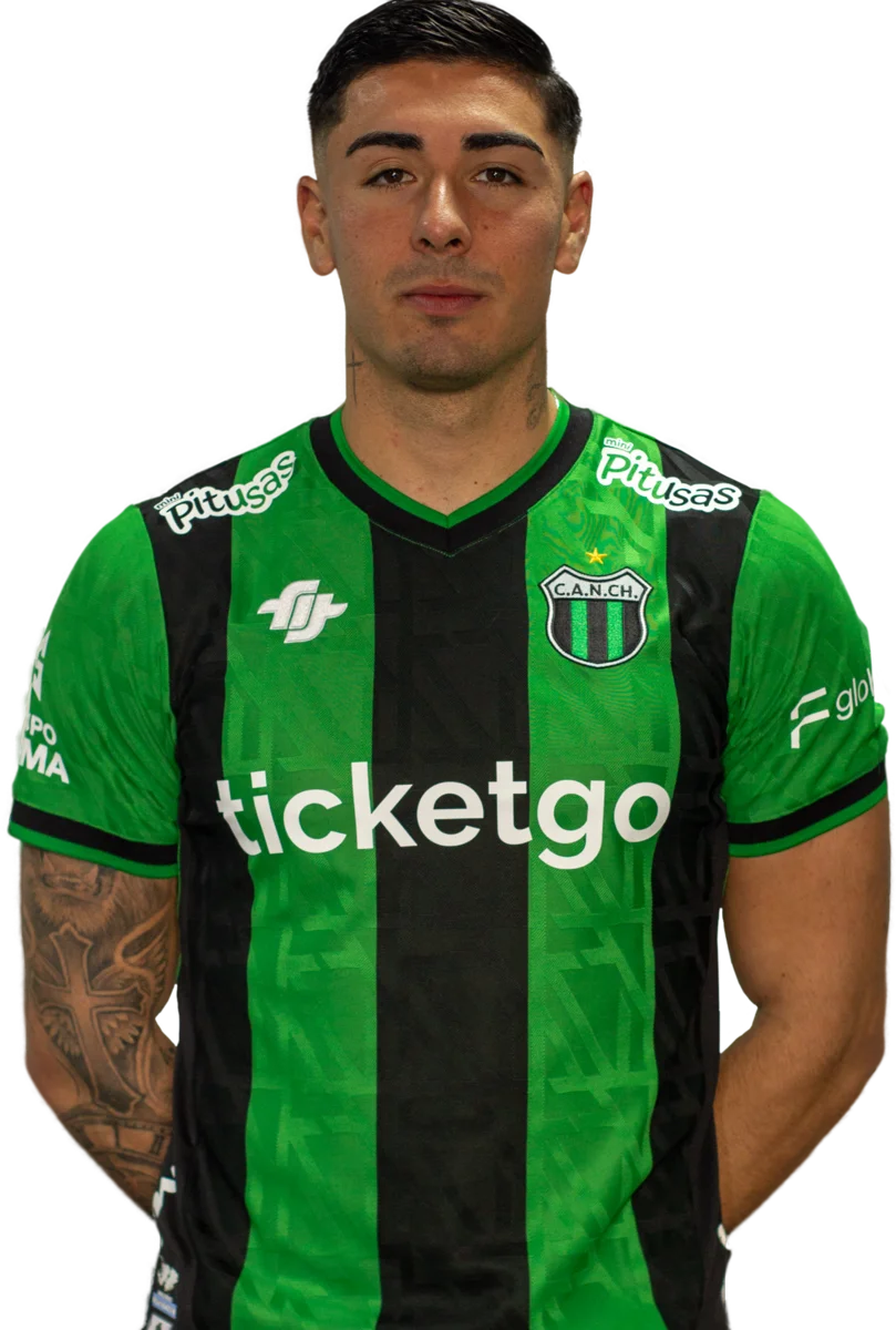 Luciano Jachfe, arquero de Nueva Chicago