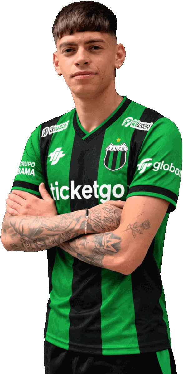 Matías Bergara, delantero de Nueva Chicago