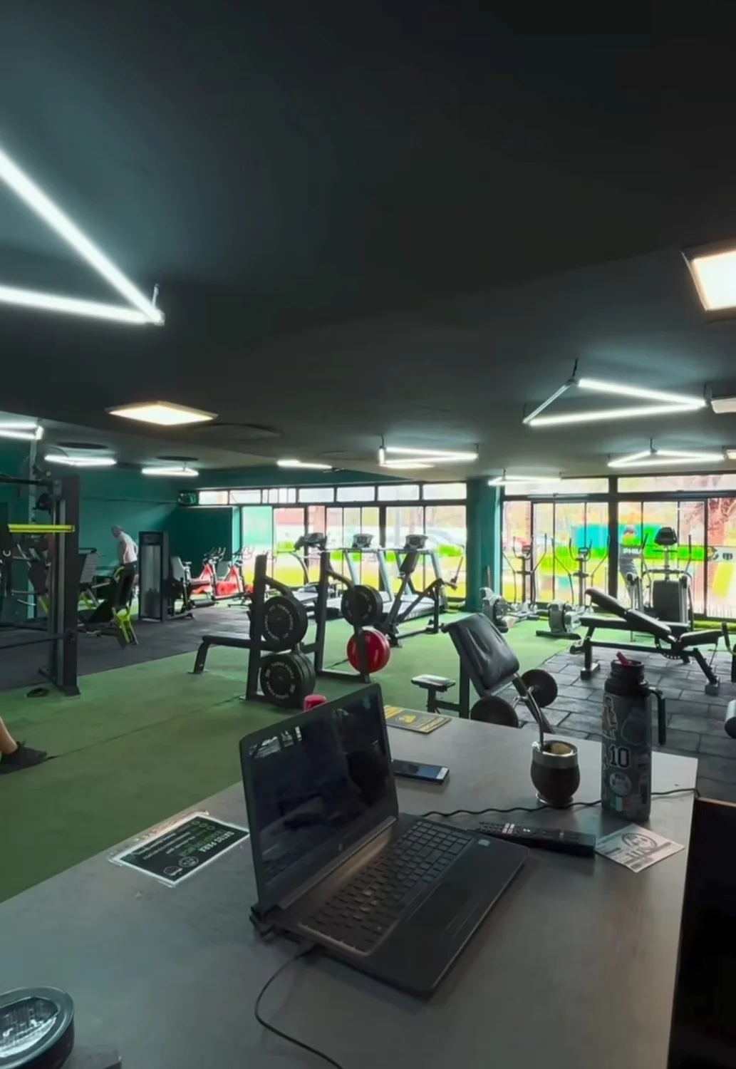 Foto de la obra: Renovación y ampliación del gimnasio